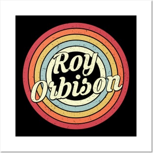 Orbison Proud Name Retro Rainbow Tribute Posters and Art
